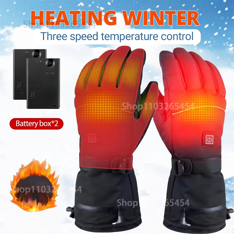 Winter Electric Heated GlovesW - Outdoor Power Box ulasan dan harga