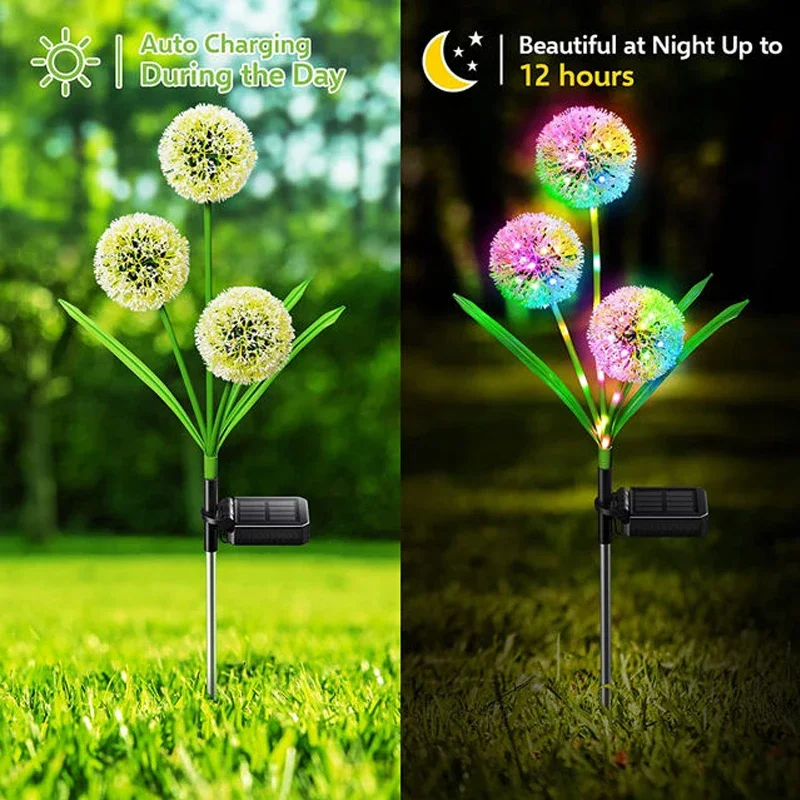 Garden Solar Powered Light Dan - Outdoor Yard Power Stake ulasan dan harga