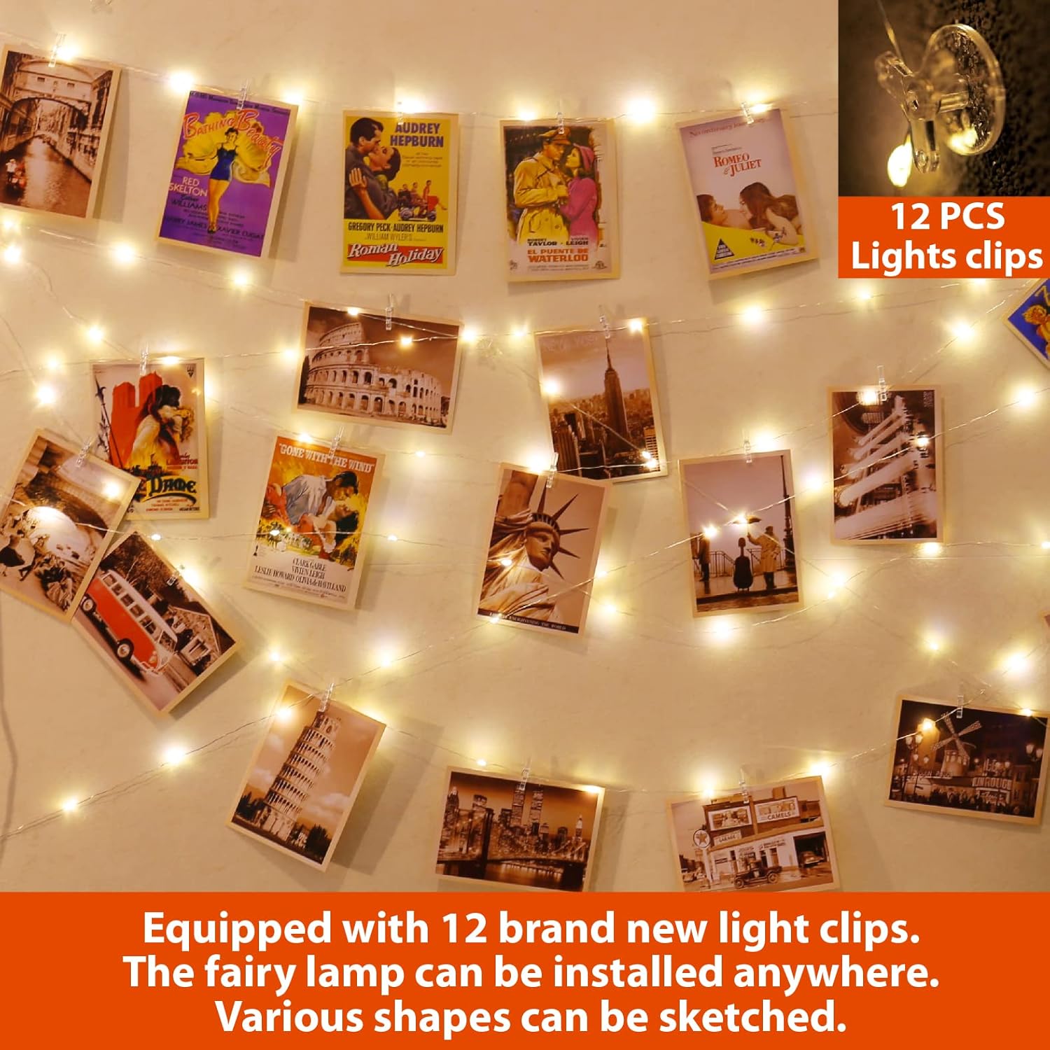 120LED 40Ft Fairy String Light - Outdoor Power With Timer ulasan dan harga