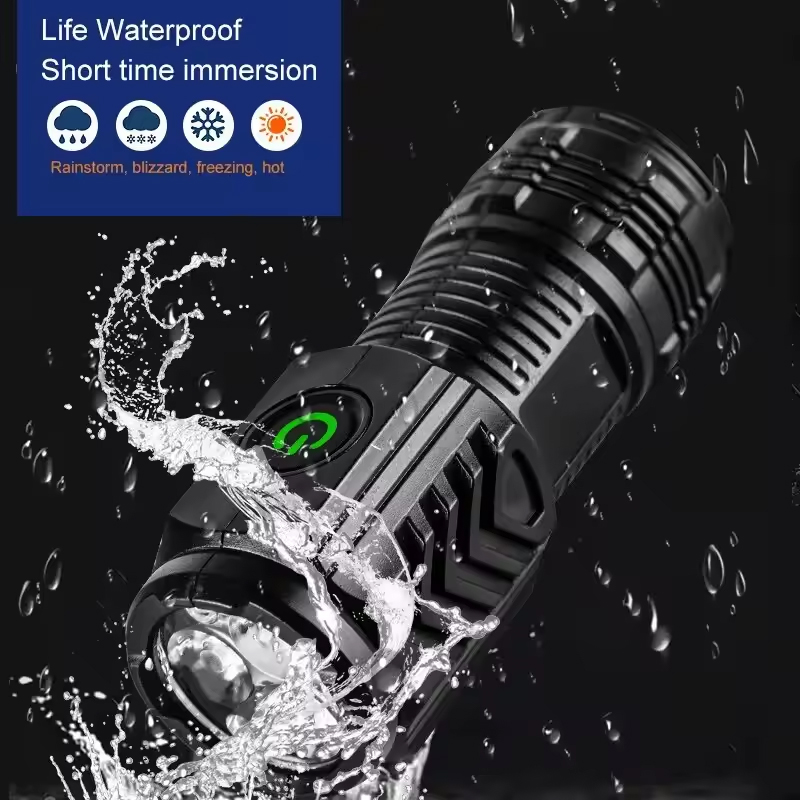 Super Bright MINI LED Flashlig - Outdoor Power Supply ulasan dan harga