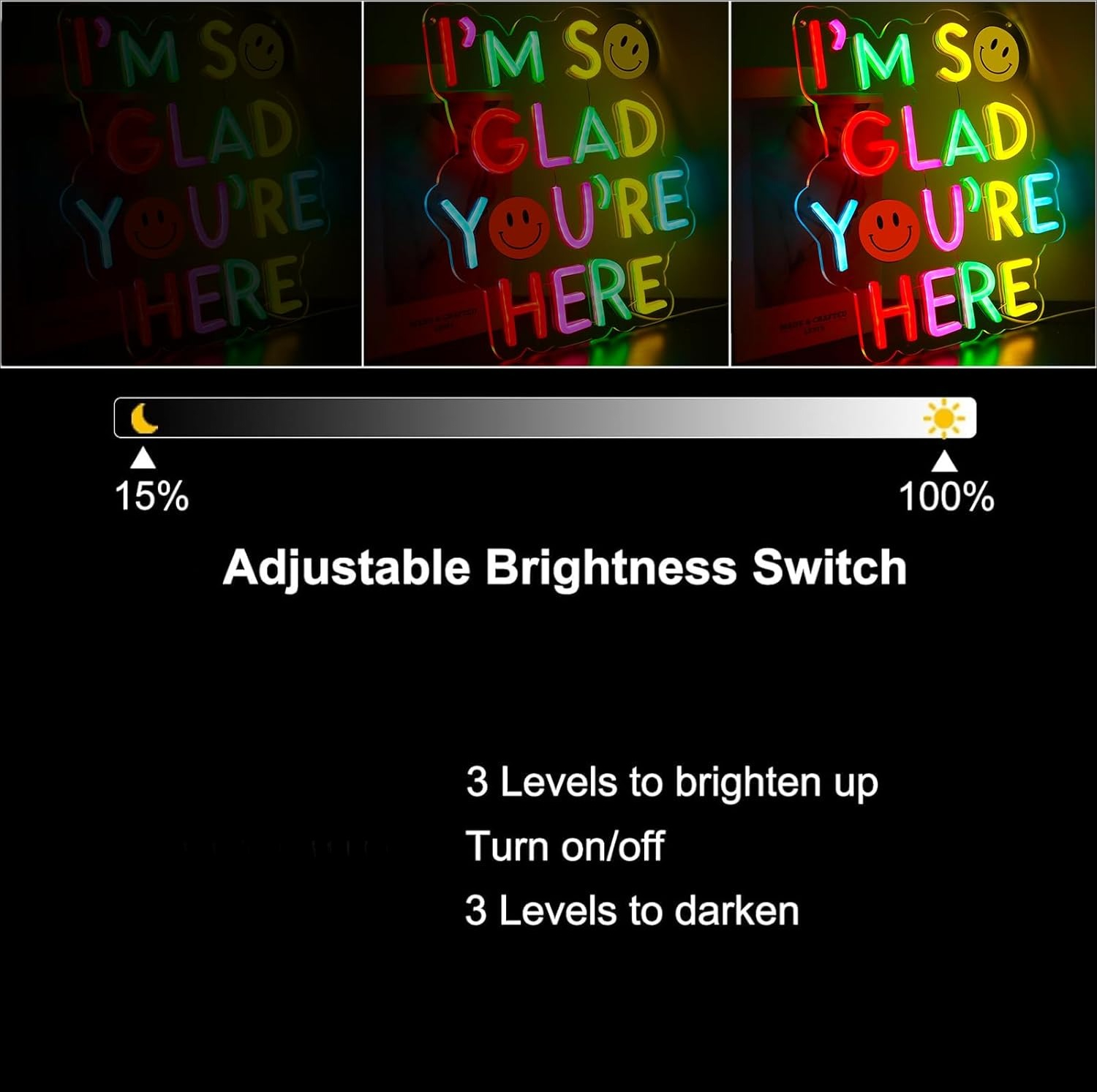 I’m So Glad You’re Here Neon S - Outdoor Power Reno ulasan dan harga