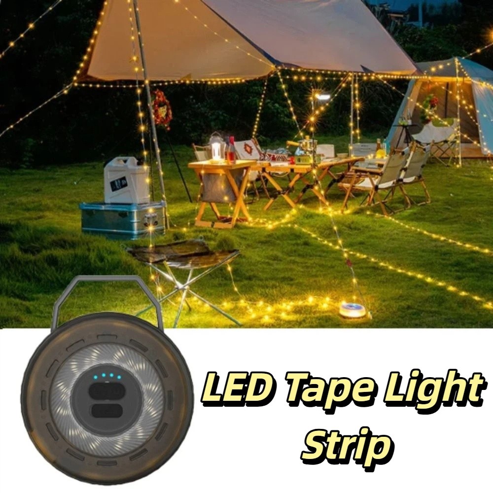 LED Light Tent Light Light Str - Outdoor Power Strip ulasan dan harga