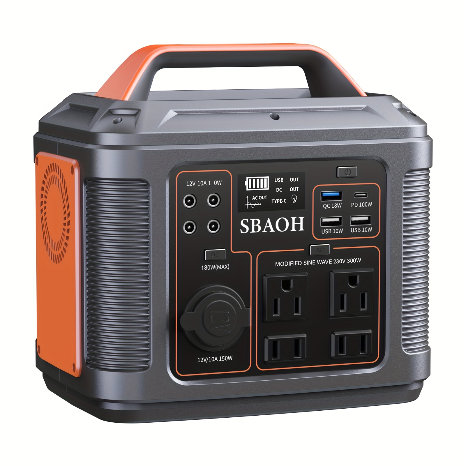 SBAOH Portable Power Station,  - Outdoor Power Outlet Wifi ulasan dan harga