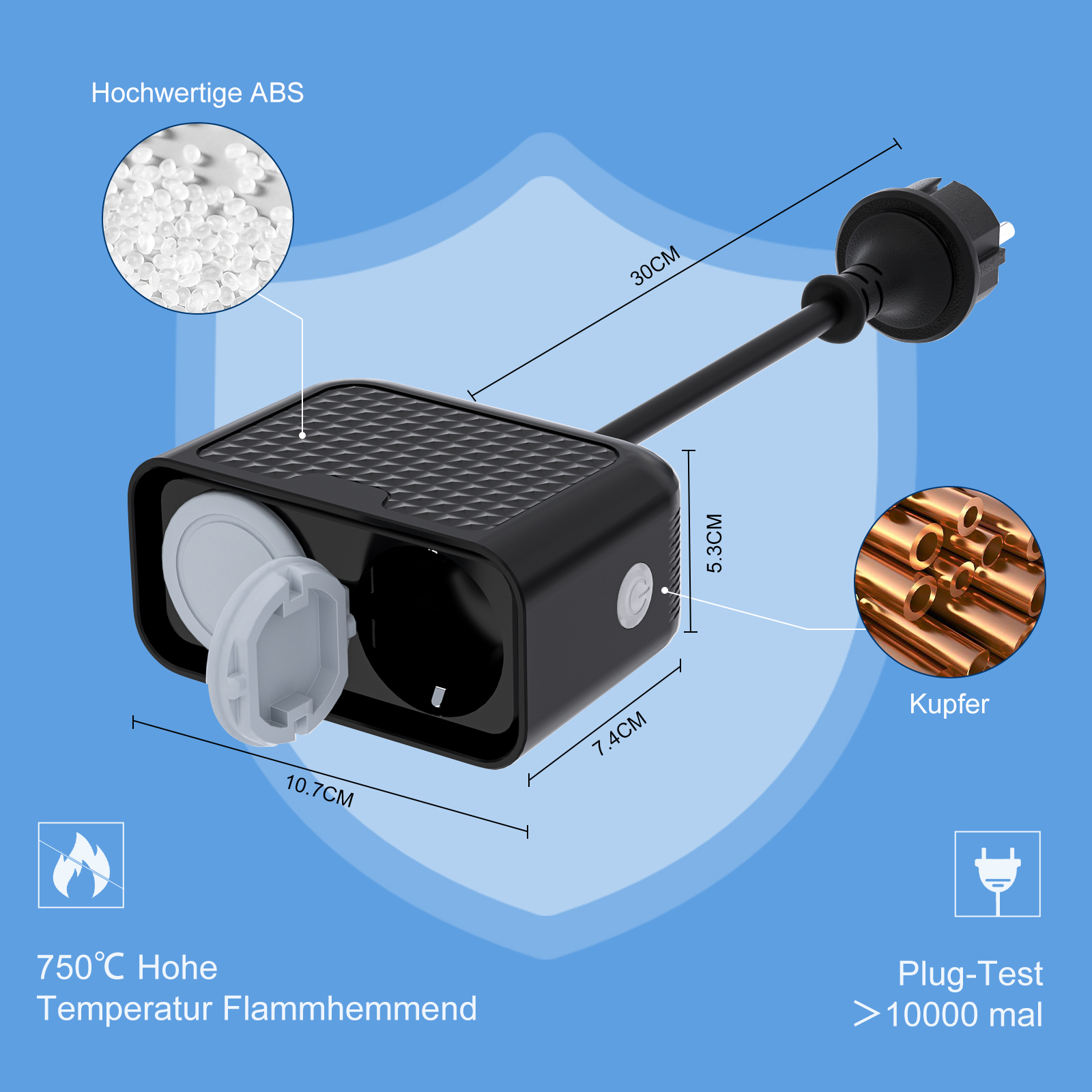 Eu WIFI smart outdoor power so - Outdoor Power Outlet Wifi ulasan dan harga